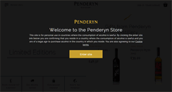 Desktop Screenshot of penderynstore.com